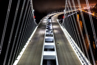 The new span facing Oakland