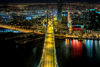 Climbing the Bay Bridge at Night 2013