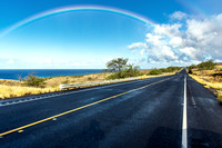 A rainbow on our first day of exploration